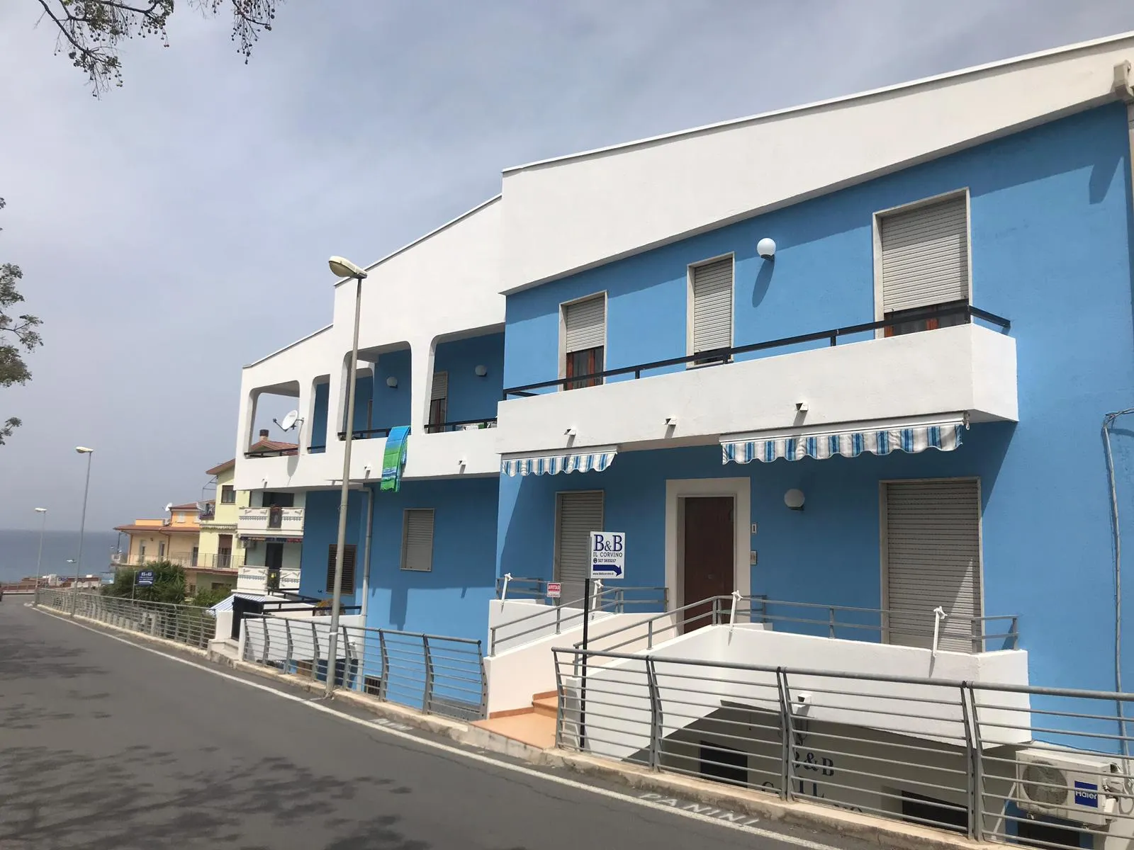 Distanza dal mare del B&B Il Corvino